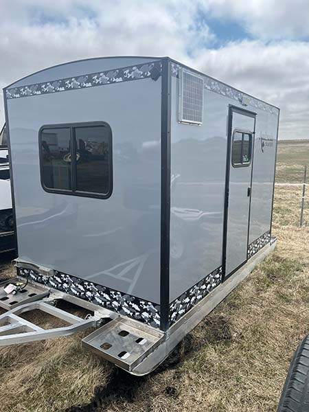 Slayer 6.5 feet x 10 feet Six Hole Ice House | Glacial Lakes SnoBear